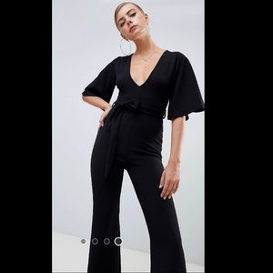 Kimono black jumpsuit